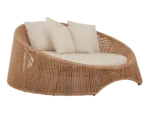 Chaise Moon A coleção Moon transpira conforto. Inspirada no diâmetro da lua, são peças essenciais para ambientes internos e externos focados em descanso e relaxamento, representando com precisão conforto e a versatilidade – duas partes da essência única da Lovato.