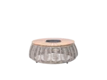 Mesa de Centro Jurerê Jurerê é uma peça clássica do mobiliário outdoor. Este balanço bubble chair inspira refúgio e aconchego e convida seu usuário para uma pausa essencial.