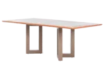 Mesa Arezzo A mesa Arezzo está disponível em três modelos de tampo (Mix TS, Mix Alumínio e Madeira) e pode ser elaborada em uma variedade prática de tamanhos. Sugerímos combiná-la com o Extensor Mônaco para maximizar sua quantidade de assentos e criar um espaço ainda mais surpreendente para receber.