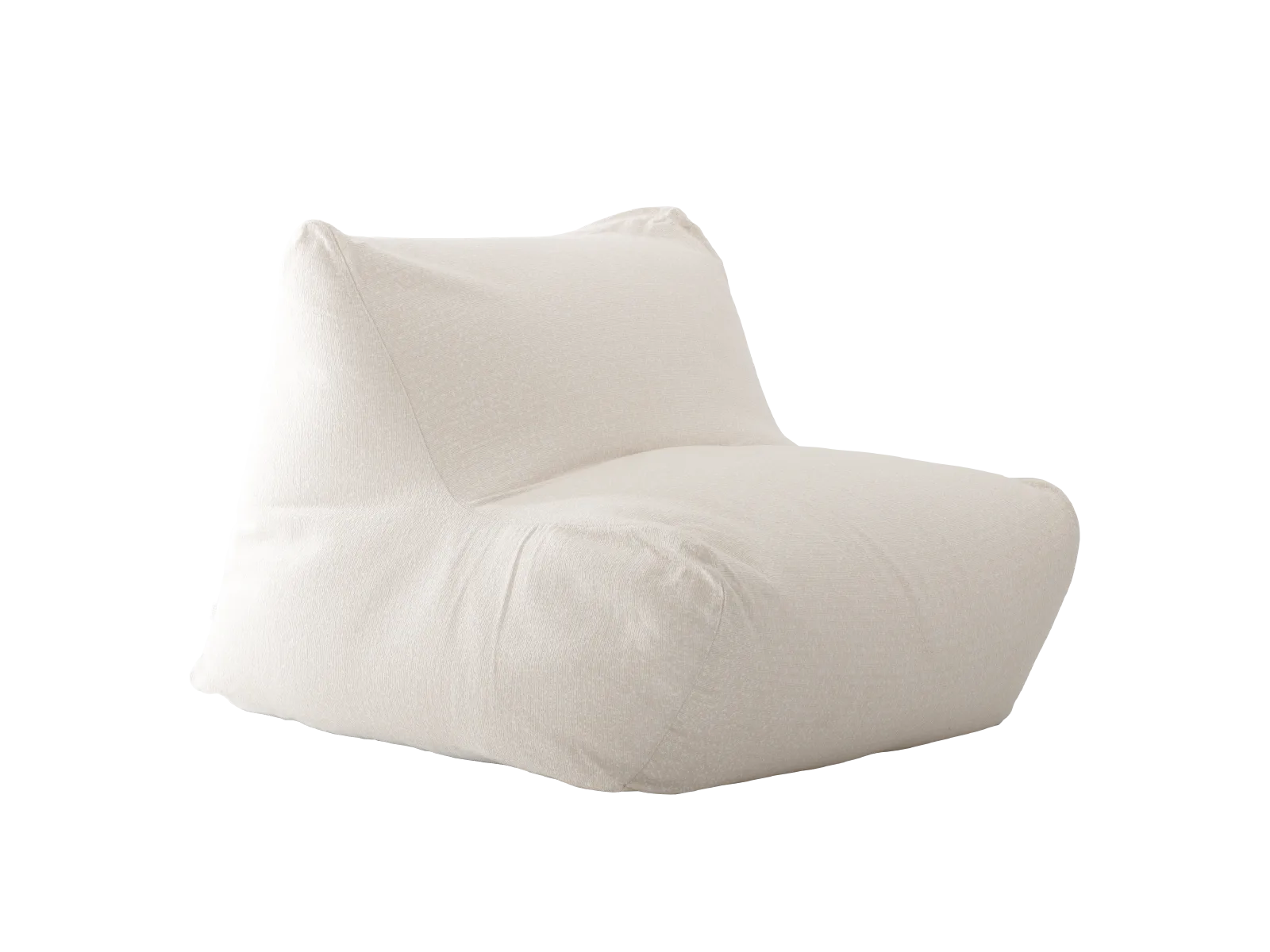 Poltrona Collina A forma da coleção Collina traz ângulos geométricos para uma composição em tecido tricotado, combinando o orgânico ao angular em um conjunto de poltrona e puff que abraça e convida para um momento de profundo relaxamento.